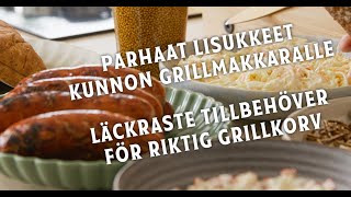 Micken makuja Parhaat grillimakkaralisukkeet [upl. by Tinor]