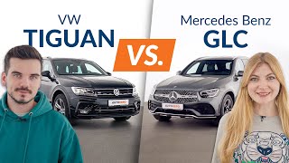 Lohnen sich 10000€ mehr  Mercedes GLC vs VW Tiguan ⭐ [upl. by Aihtiekal]