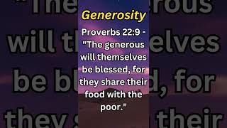 Biblical Truths II  Generosity jesusinfluencer bible biblereading jesuslovesyou [upl. by Aeriela590]