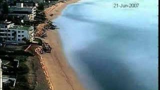 Collaroy Narrabeen Beach Erosion Time Lapse [upl. by Villiers937]