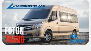 2018 Foton Toano 15seater van  Full Review [upl. by Crosse]