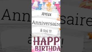 Chanson Joyeux anniversaire [upl. by Ritter]