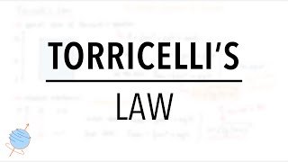 Torricellis Law How Quickly does a Fluid Leak  Fluid Mechanics [upl. by Lasser]