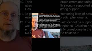 Features of pseudoscience 33 philosophy criticalthinking pseudoscience [upl. by Wertheimer245]