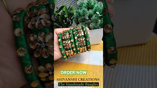 Shivanshicreations23 INSTAGRAM banglesmaker handmade viralvideo youtubeshorts shortsfeed diy [upl. by Cranston]