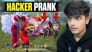 FAKE AJJUBHAI HACKER PRANK😂  GARENA FREE FIRE [upl. by Searby71]