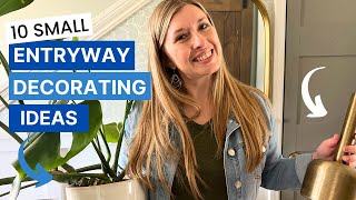 10 Small Entryway Decorating Ideas How to Decorate a Small Entryway [upl. by Einnig]