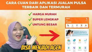 Rekomendasi Aplikasi Jualan Pulsa Terlengkap dan Termurah Ide Bisnis Online Review Market Pulsa [upl. by Kwabena]