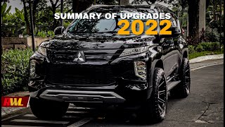 Summary of Upgrades for the Montero Sport [upl. by Ignaz125]