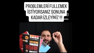 Problemler Kaynak Kitap Tavsiyesi 1700 Soru  problemler Problemler Fulletecek Kitaplar [upl. by Berty]