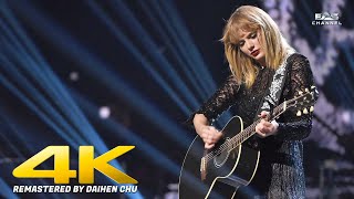 Remastered 4K I Dont Wanna Live Forever  Taylor Swift • Super Saturday Night 2017 • EAS Channel [upl. by Zetnod]