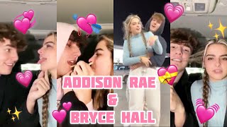 Addison Rae amp Bryce Hall Cutest Livestream Moments💗💕 [upl. by Elatsyrc]