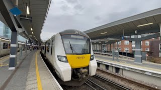 Trains at London Bridge Station [upl. by Atnaloj801]