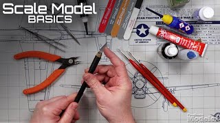 FineScale Modeler The 12 ESSENTIAL tools for plastic model building for beginners [upl. by Anifled450]