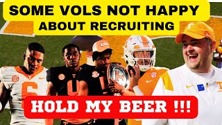 SOME VOLS FANS UNHAPPY TENNESSEE FOOTBALL VOLS FOOTBALL GEORGIA FOOTBALL OHIO STATE FOOTBALL [upl. by Chan889]