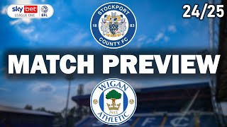 BUILD MOMENTUM Stockport County vs Wigan Athletic EFL League One Preview [upl. by Suzan]