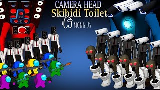 Skibidi toilet BOSS vs Titan Cameraman skibidi toilet vs Cameraman Peanut Among Us Animation [upl. by Signe]