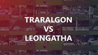 Round 12 Highlights  Traralgon v Leongatha [upl. by Enogitna]