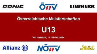 Österreichische Meisterschaften U13 Tag 3 Stream 3 [upl. by Eimrej]