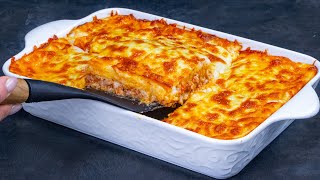 Zapomeňte na stres Stačí si připravit lasagne se špagetami  velmi snadný recept [upl. by Eirruc]