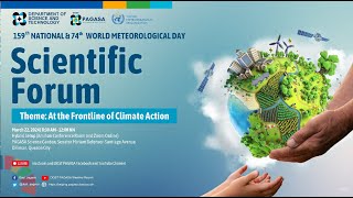 159th NATIONAL amp WORLD METEOROLOGICAL DAY  830AM to 1200PM March 22 2024 [upl. by Sisi]