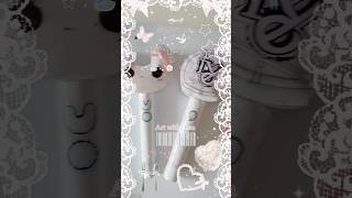 DIY LIGHTSTICK 🤭🍥 ytshortsvideoshortstiktokkikakimfypシ゚viralblackpinkwonyoungaesthetickpop [upl. by Yeuh]