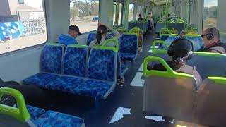 Oak Park Metro train  Comeng to Broadmeadows station Melbourne [upl. by Neelyad]