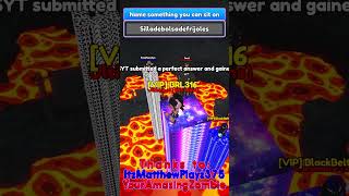 Roblox Type Or Die Longest Answers 09102023 shorts roblox typeordie [upl. by Midis]