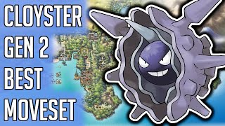 Cloyster Gen 2 Best Moveset  Cloyster Best Moveset Moves Pokemon Gold Silver Crystal [upl. by Petulah]