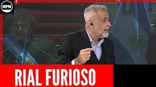 Jorge Rial furioso contra Milei [upl. by Eak553]