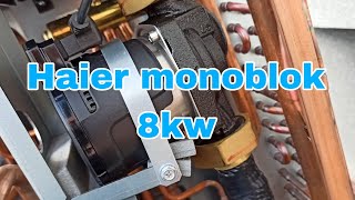 Pompa ciepła Haier monoblok 8 kw [upl. by Schuler67]