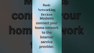 Basic Networking DevicesNetworkingBasics TechExplainedquot [upl. by Cathee]