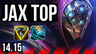 JAX vs GRAGAS TOP  9311 800 games  EUNE Master  1415 [upl. by Winn]