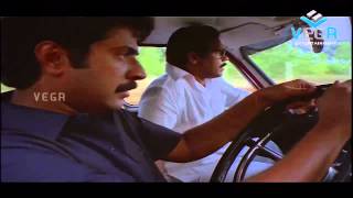 Sreedharante Onnam Thirumurivu  Mammootty comedy Scene While Driving [upl. by Aihsena985]