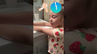 Wash your hands Children  Healthy habits for Kids  clean routines goodhabits educationalvideo [upl. by Kerrie]