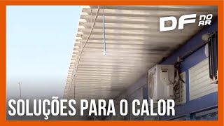 Escolas do DF tomam medidas para driblar calor e proteger alunos  DF no Ar [upl. by Brittne]