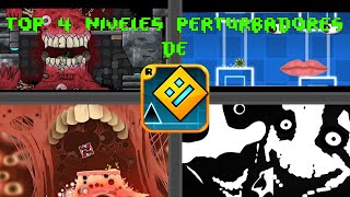 Top 4 niveles más perturbadores de Geometry Dash 2022 [upl. by Goines211]