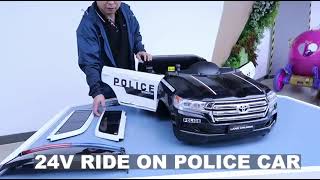 Kidsera 24v ride on police car Installation Video [upl. by Eseuqcaj]