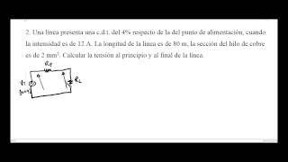 Resolución de 3 Ejercicios de Perdidas en conductores Eléctricos [upl. by Anael]