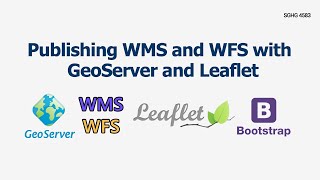 Publishing WMS and WFS with GeoServer and Leaflet [upl. by Stedmann]