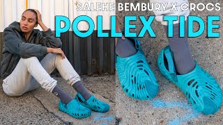 I FINALLY GOT ONE Crocs x Salehe Bembury Pollex Clog Tide On Foot Review and How to Style [upl. by Weismann]