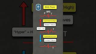 How to Remember Potassium EKG Changes in Seconds shorts [upl. by Corbett]