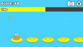 Pou Game  Cliff Jump FULL HD [upl. by Kcirre]