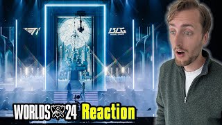 JAW DROPPING Worlds 2024 Opening Ceremony Reaction feat Linkin Park amp More [upl. by Takken]