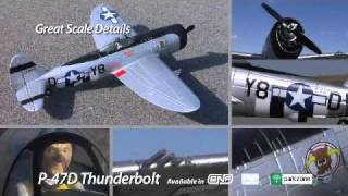 Parkzone P47 Thunderboltwmv [upl. by Lainey]