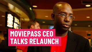 MoviePass CEO Talks Relaunch [upl. by Amalia]