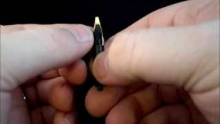 How to replace a fountain pen nib [upl. by Alcus]