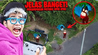 TEREKAM JELAS LABUBU CAMPING DI HUTAN NYATA DIA MENYERANG DRONE [upl. by Honniball140]