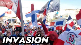 Dominicanos vuelven a las calles contra ilegales Haitianos y pacto con Países Bajos [upl. by Enytsirk744]