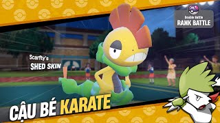 Võ đài này là của Scrafty   Rank Battle  Shaymin Ahhh [upl. by Anaiv]